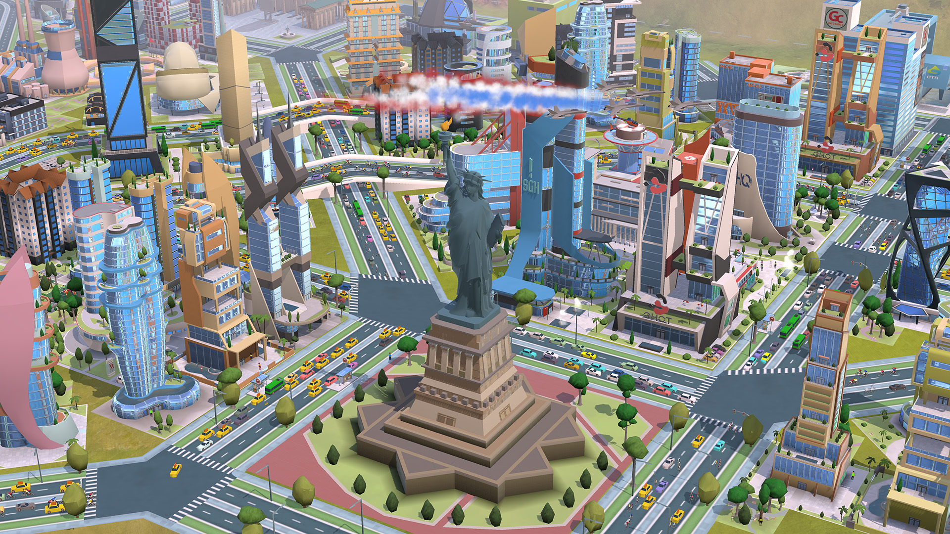 Cityscapes Sim Builder Available exclusively on Apple Arcade