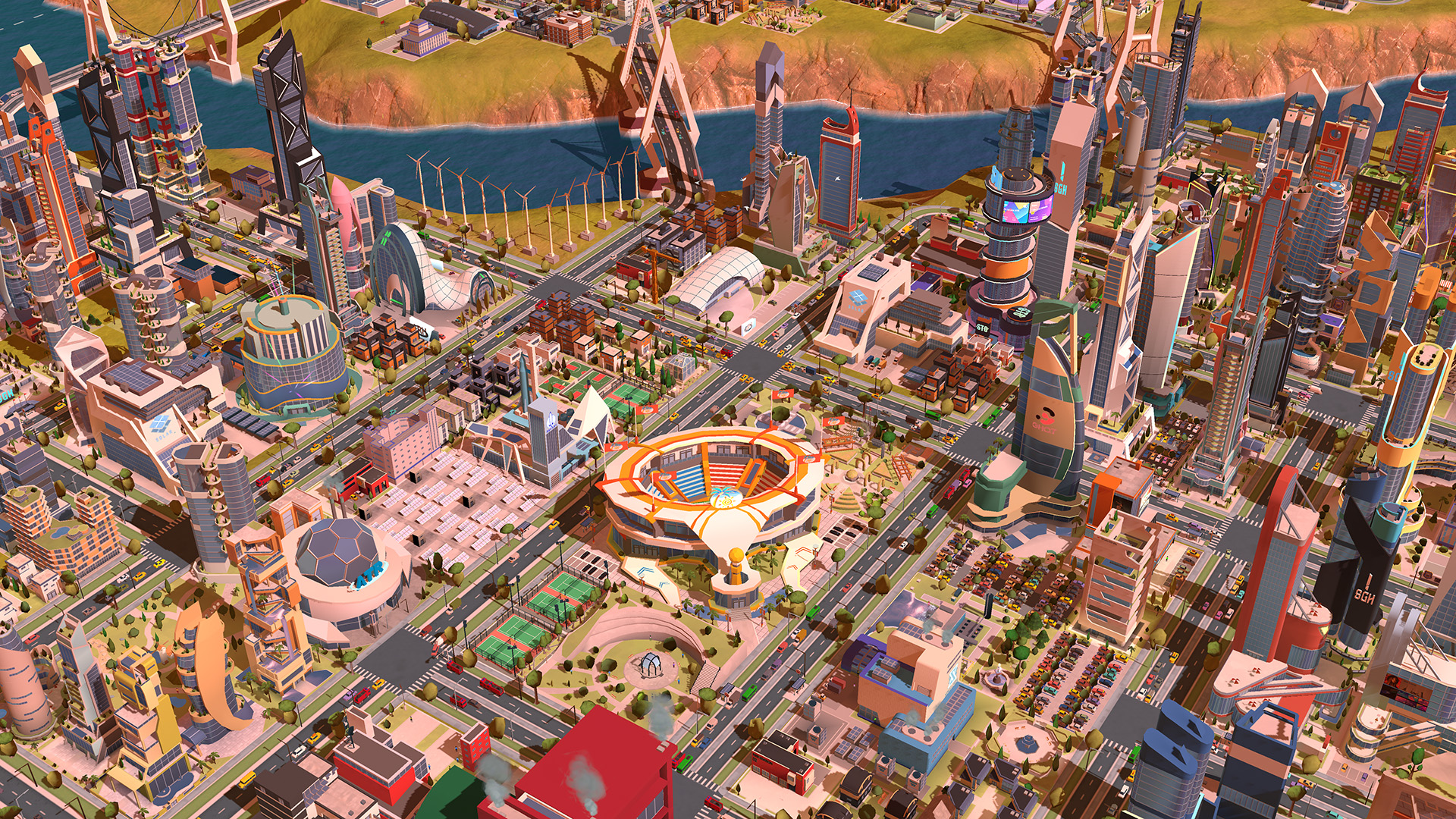 Cityscapes Sim Builder Available exclusively on Apple Arcade