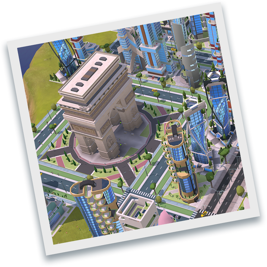 Cityscapes Sim Builder Available exclusively on Apple Arcade