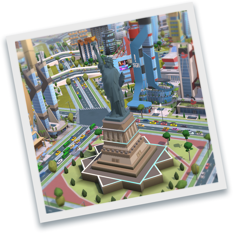 Cityscapes Sim Builder Available exclusively on Apple Arcade