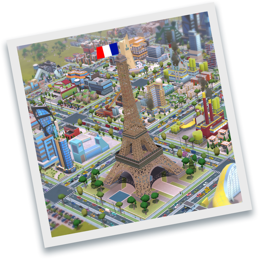 Cityscapes Sim Builder Available exclusively on Apple Arcade